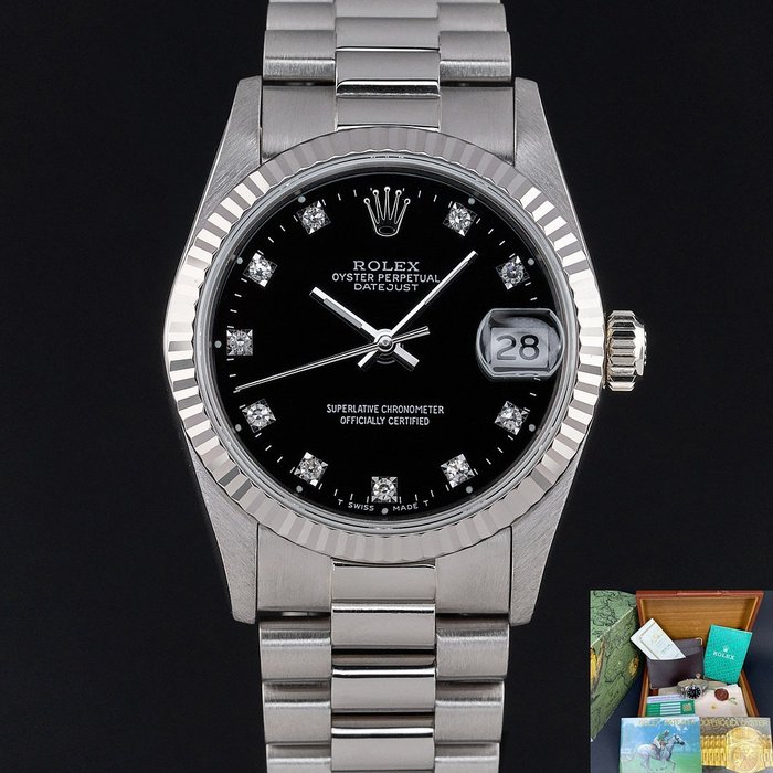 Rolex - Datejust 31 - 68279 - Kvinder - 1989