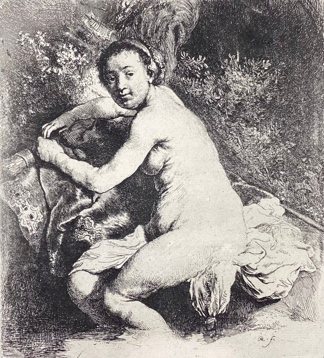 Rembrandt Harmensz. Van Rijn (1606-1669), after - Diana al bagno