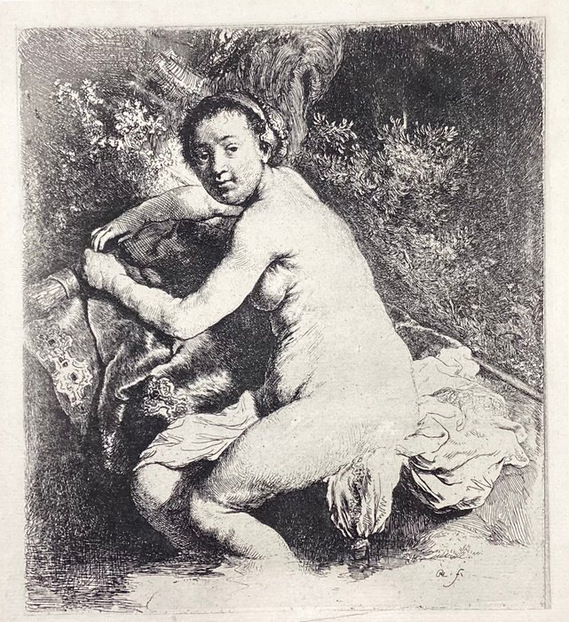 Rembrandt Harmensz. Van Rijn (1606-1669), after - Diana al bagno