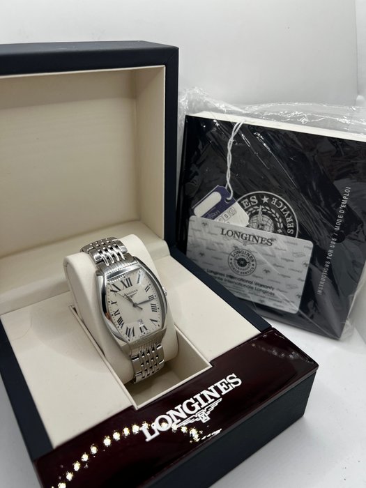 Longines - Full Set Evidenza Tonneau - L2.655.4 - Mænd - 2000-2010