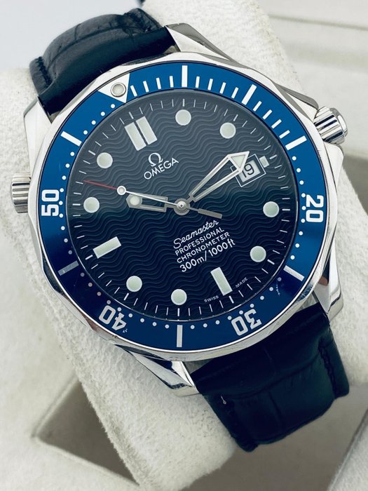 Omega - Seamaster Professional 300 Automatic James Bond Blue - Ingen mindstepris - 1681623 - Mænd - 1990-1999