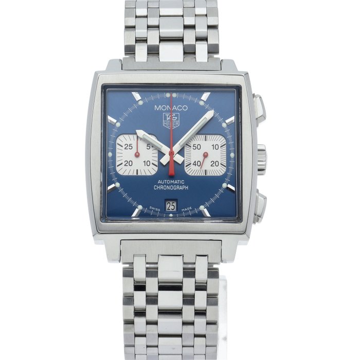 TAG Heuer - Monaco Chronograph Steve McQueen - CW2113.BA0780 - Mænd - 2000-2010