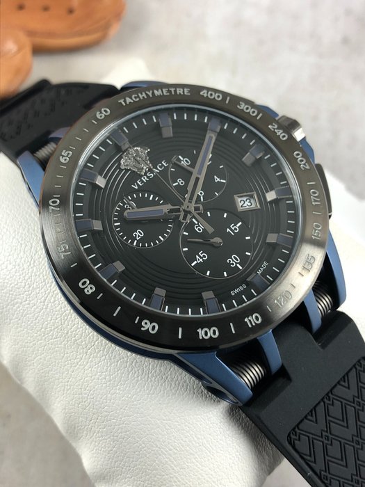 Versace - Sport Tech Chronograph Black - VE3E002 - Mænd - 2011-nu