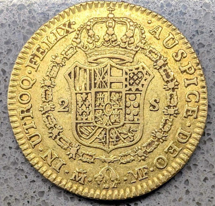 Spanien. 2 Escudos 1794 Madrid MF