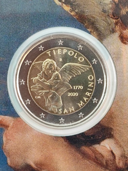 San Marino. 2 Euro 2020 "Tiepolo"  (Ingen mindstepris)