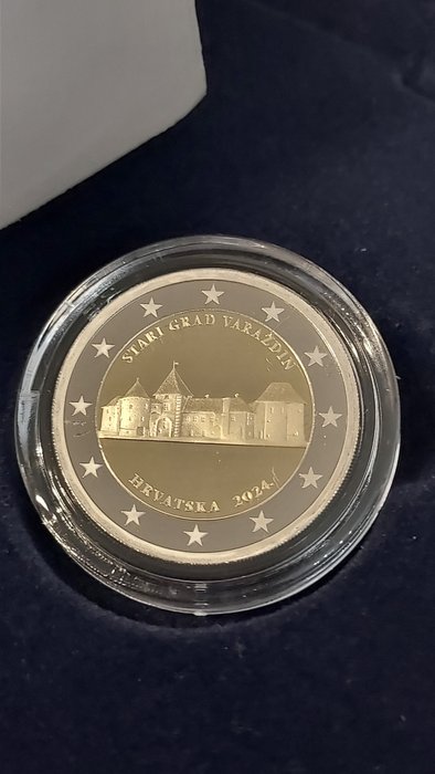 Kroatien. 2 Euro 2024 "Stari Grad Varazdin" Proof  (Ingen mindstepris)