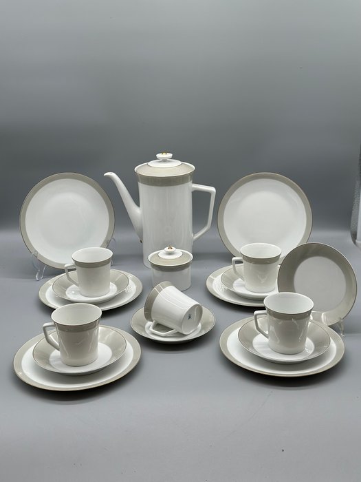 Fürstenberg Service – 20-teilig - zeitloses Design und klassische Eleganz - Kaffesæt (20) - Porcelæn