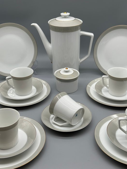 Fürstenberg Service – 20-teilig - zeitloses Design und klassische Eleganz - Kaffesæt (20) - Porcelæn