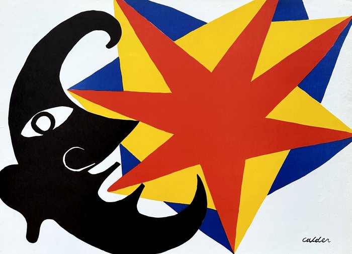 Alexander Calder (1898-1976) - Lune et soleil