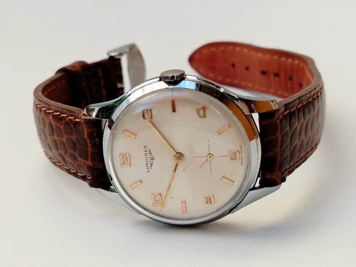 Longines Oversize - Ingen mindstepris - 35225 - Mænd - 1950-1959