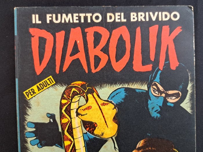 Diabolik Prima Serie n. 18 - Delitto Perfetto - 1 Comic - Første udgave - 1964