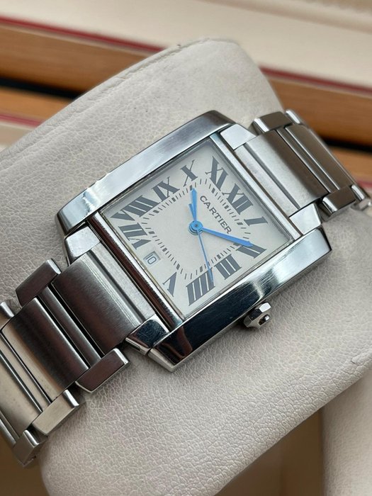 Cartier - Tank Française - 2302 - Mænd - 2011-nu