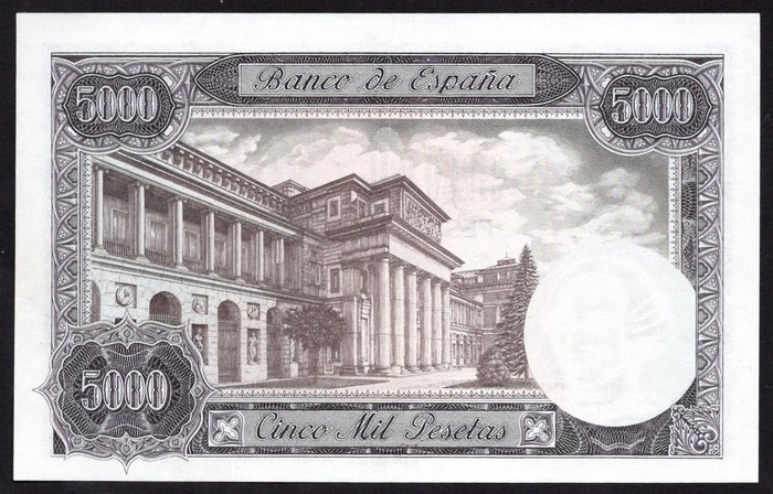 Spanien. - 5000 Peseta 1976 - Pick 155  (Ingen mindstepris)