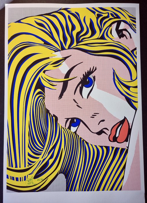 Tushikuni (1973) - BLOND MANE - Roy Lichtenstein vs Kuni