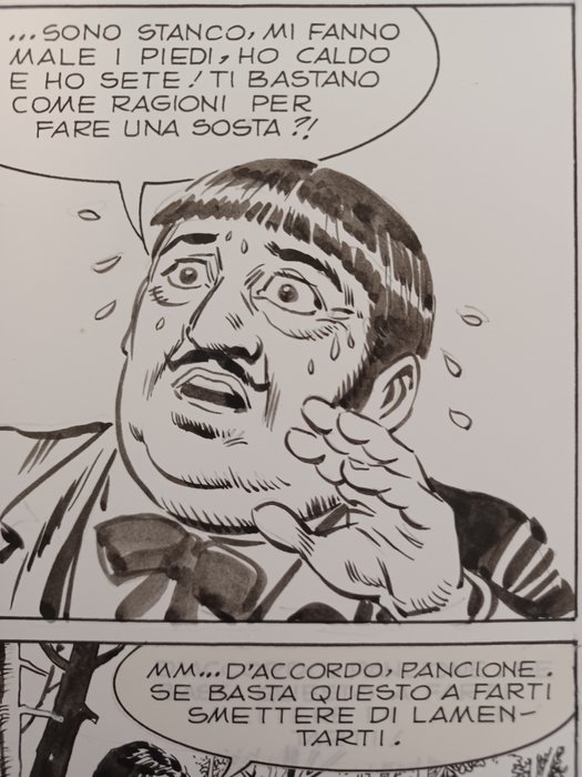 Bignotti, Franco - 2 Original page - Zagor - Il Forte del tradimento - 1986