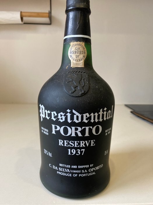 1937 C Da Silva 'Presidential' Reserva - Colheita Port - Flasket 1991 -  Douro  - 1 Flaske (0,75L)