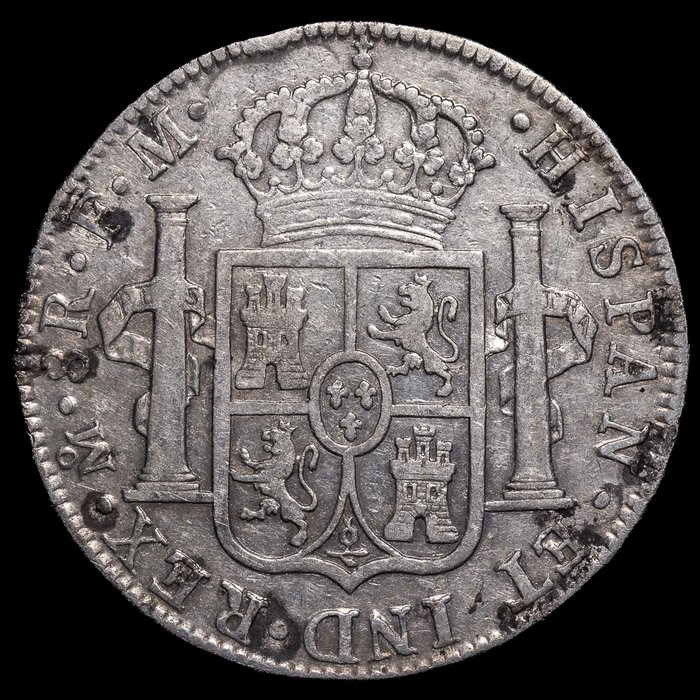 Spanien. Carlos IV (1788-1808). 8 Reales 1789 Mexico FM  (Ingen mindstepris)