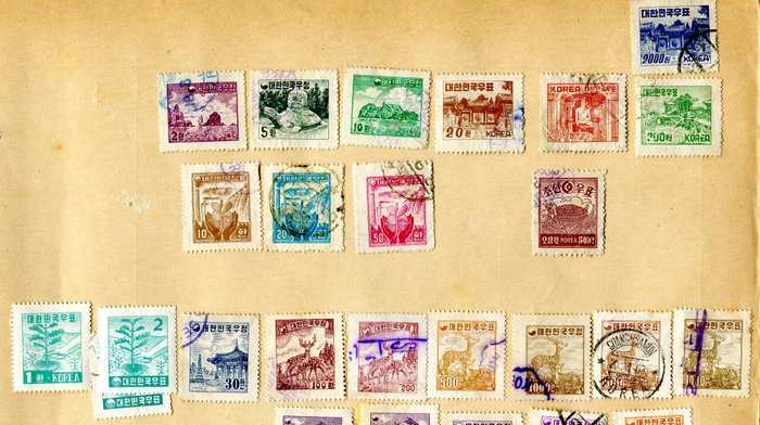 Thailand, Korea 1880/1980 - Samling starter med klassikere