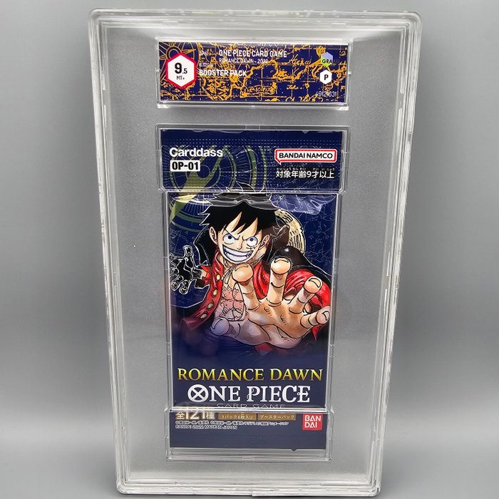 OP-01  OP-05 Booster Packs - 2 Graded card - Graad 9.5