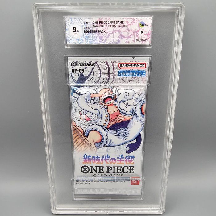 OP-01  OP-05 Booster Packs - 2 Graded card - Graad 9.5