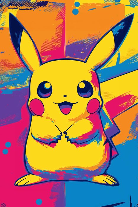 Lea Ottavi - Pop Art Pikachu (XXL)