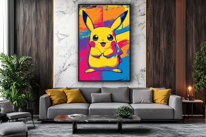 Lea Ottavi - Pop Art Pikachu (XXL)