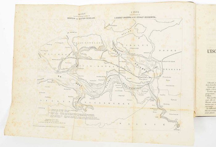 [Oosterschelde Engineering] - Ten works on the construction of the Sloe- and the Kreekrakdam - 1867