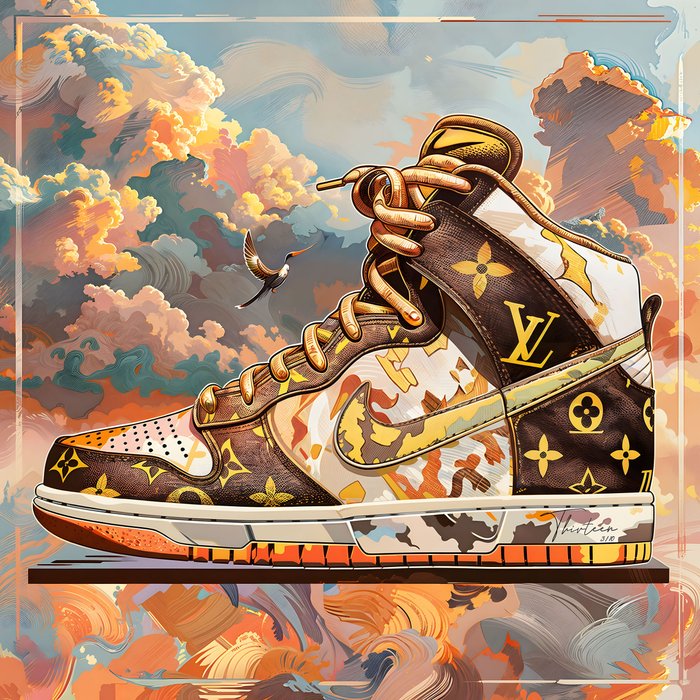 Thirteen - Nike Jordan By Louis Vuitton