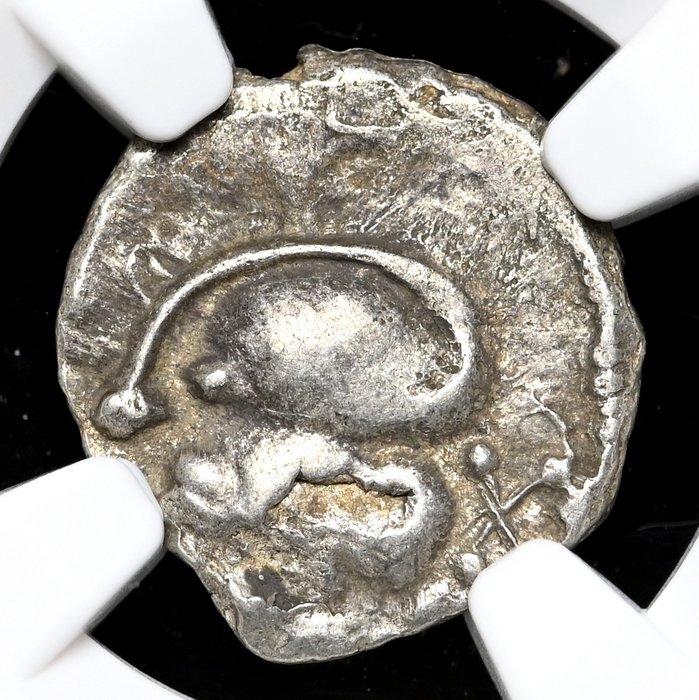 Kelterne Aedui Quinarius mid 1st Century BC NGC VF