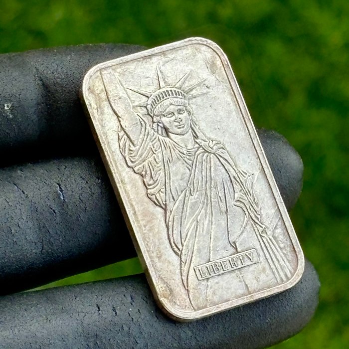 Förenta staterna. Silver Bar Liberty, 1 Oz (.999)  (Ingen mindstepris)