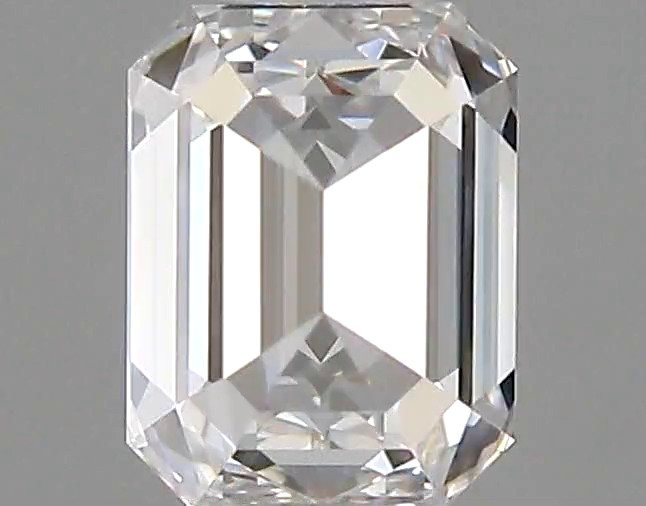 Ingen mindstepris - 1 pcs Diamant  (Natur)  - 0.40 ct - Smaragd - E - VVS1 - Gemological Institute of America (GIA) - *EX VG*