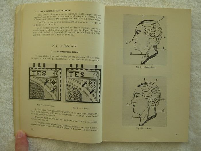 Litteratur 1849/1949 - LITTERATUR : "Les Timbres Faux de Belgique" - Slagmeulder - Moeiiljk te vinden Studie