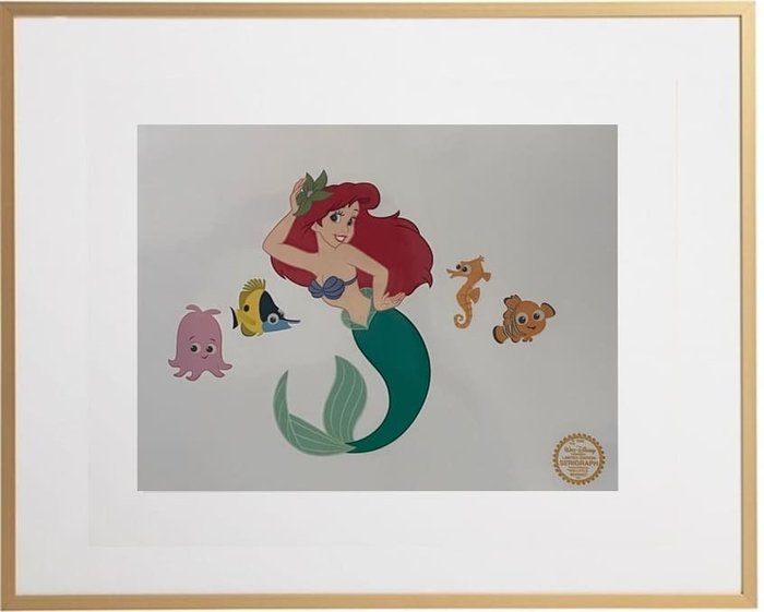 Disney - Fine art serigraph cel - Under the Sea - The Little Mermaid - NO RESERVE!