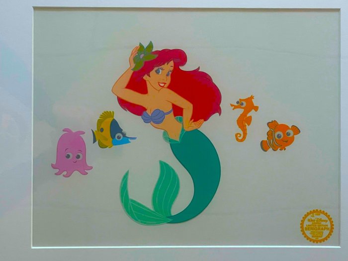 Disney - Fine art serigraph cel - Under the Sea - The Little Mermaid - NO RESERVE!