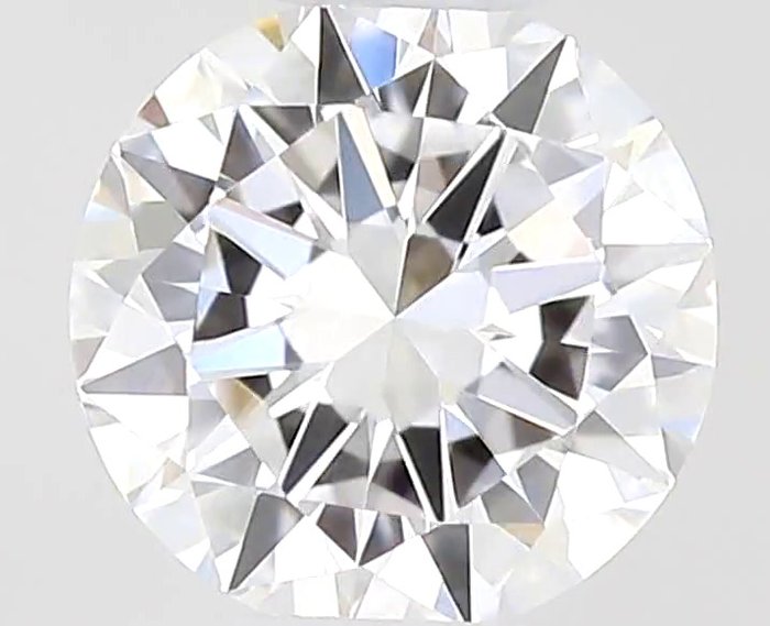 1 pcs Diamant  (Natur)  - 0.30 ct - Rund - D (farveløs) - VVS1 - Gemological Institute of America (GIA)