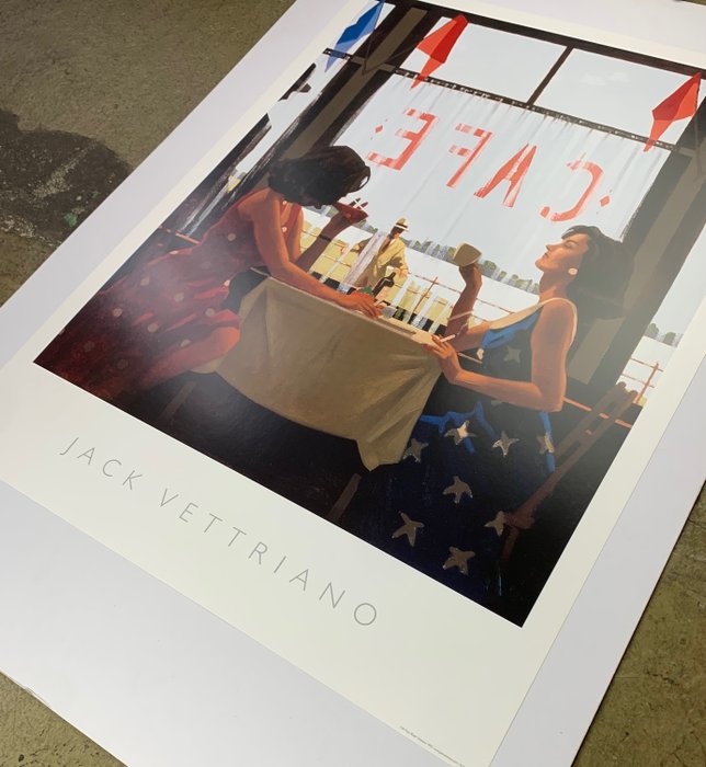 Jack Vettriano - Café days - Artprint - 80 x 60 cm