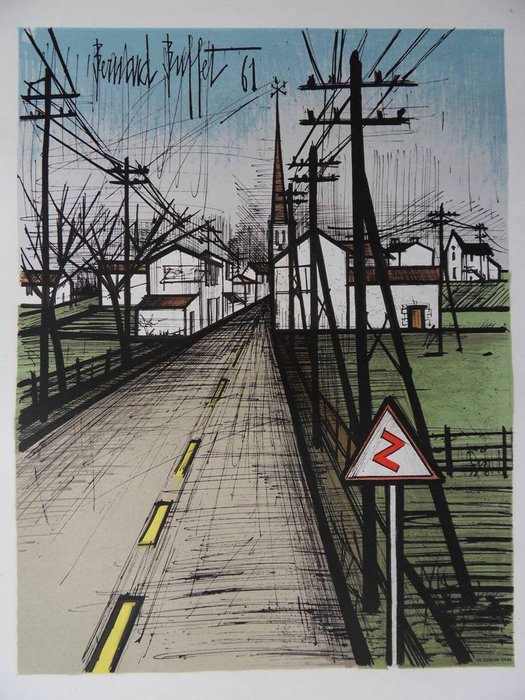 Bernard Buffet (1928-1999) - La route