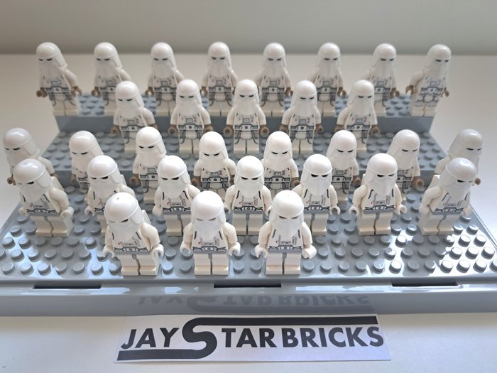 Lego - Star Wars - Star Wars minifig Snowtrooper Army (31x) - 2000-2010