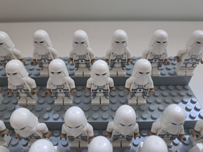 Lego - Star Wars - Star Wars minifig Snowtrooper Army (31x) - 2000-2010