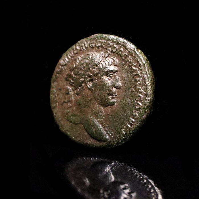 Romarriket. Trajan (AD 98-117). As Rome - Victory advancing left  (Ingen mindstepris)