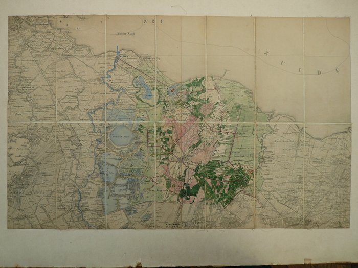 Holland - Naarden / Hilversum / Laren / Muiden / Amsterdam; Ministerie des Oorlogs. - Geen titel - 1881-1900