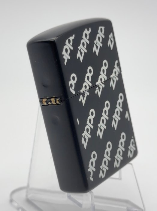 Zippo - commemorative of the brand Zippo - Black Design - 2009 - Lighter - Metal