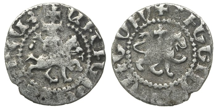 . Armenia, Oshin (1308-1320). Silver Takvorin (22mm, 2.27g) Sis mint. / CCA 1886; Rare, ex the Arthur Kobuz Collection  (Ingen mindstepris)