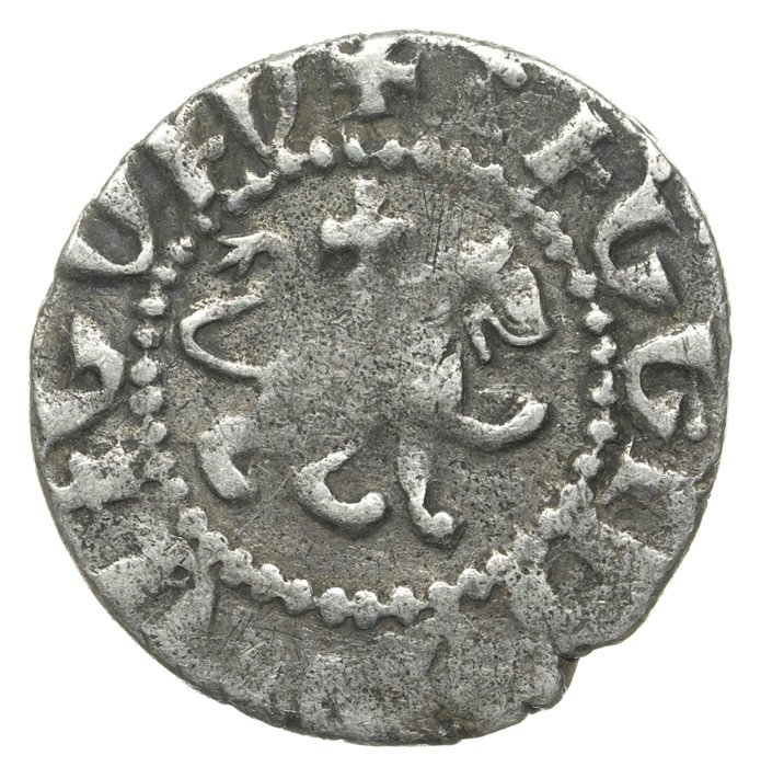 . Armenia, Oshin (1308-1320). Silver Takvorin (22mm, 2.27g) Sis mint. / CCA 1886; Rare, ex the Arthur Kobuz Collection  (Ingen mindstepris)