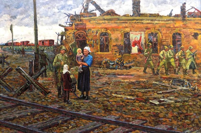 Eremenko Pavel Yakovlevich  (1915-1999) - Città liberata