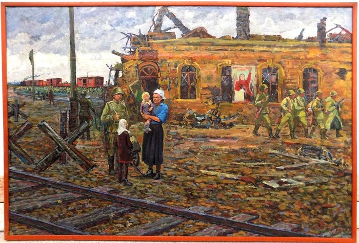 Eremenko Pavel Yakovlevich  (1915-1999) - Città liberata