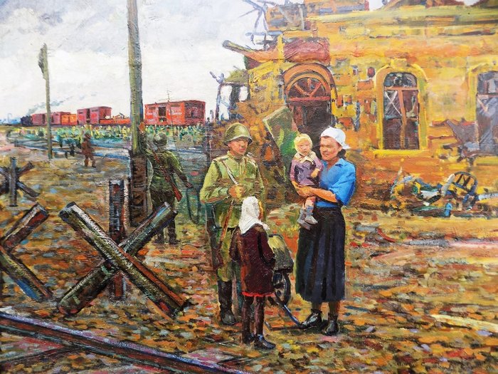 Eremenko Pavel Yakovlevich  (1915-1999) - Città liberata