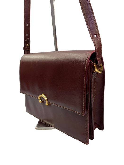 Cartier - Bordeaux Leather - Skuldertaske