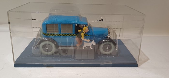 Tintin - 1 Figur 1/24 Tintin the Chicago Taxi - 2000