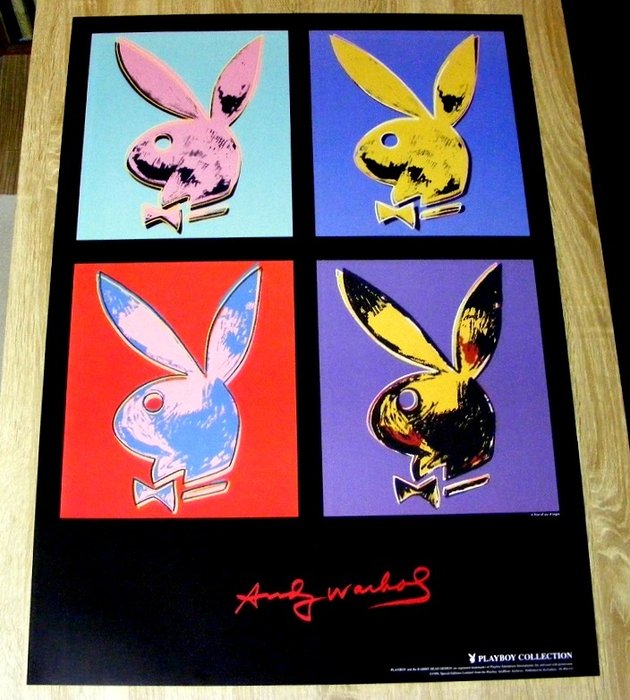 Andy Warhol - Playboy Bunny 4 (Playboy Art Archive) - 1990‹erne